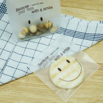 50Pcs/Pack Cute Smile Packing Bag Home Wedding Party Transparent Self Seal Adhesive Cellophane Sweet Cookies Candy Party Gift
50Pcs/Pack Cute Smile Packing Bag Home Wedding Party Transparent Self Seal Adhesive Cellophane Sweet Cookies Candy Party Gift