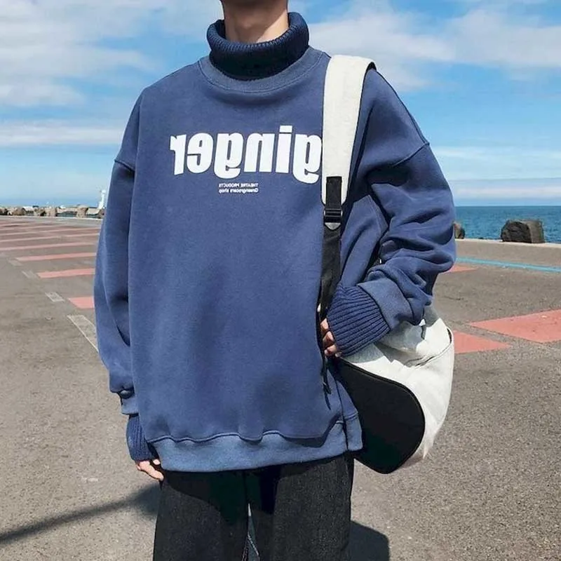 Новый свитер с высоким воротником мужская Студенческая куртка Корейская версия свободная плюс бархатная плотная зимняя мужская одежда ins H
Новый свитер с высоким воротником мужская Студенческая куртка Корейская версия свободная плюс бархатная плотная зимняя мужская одежда ins H