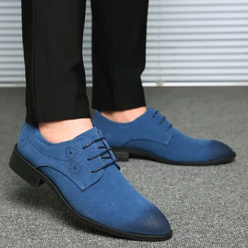 2020 New Fashion Men Casual Shoes Matte Leather Shoes British Style Lace Up Men Shoes Red Men Dress Shoes Pointed Toe Big Size
2020 New Fashion Men Casual Shoes Matte Leather Shoes British Style Lace Up Men Shoes Red Men Dress Shoes Pointed Toe Big Size