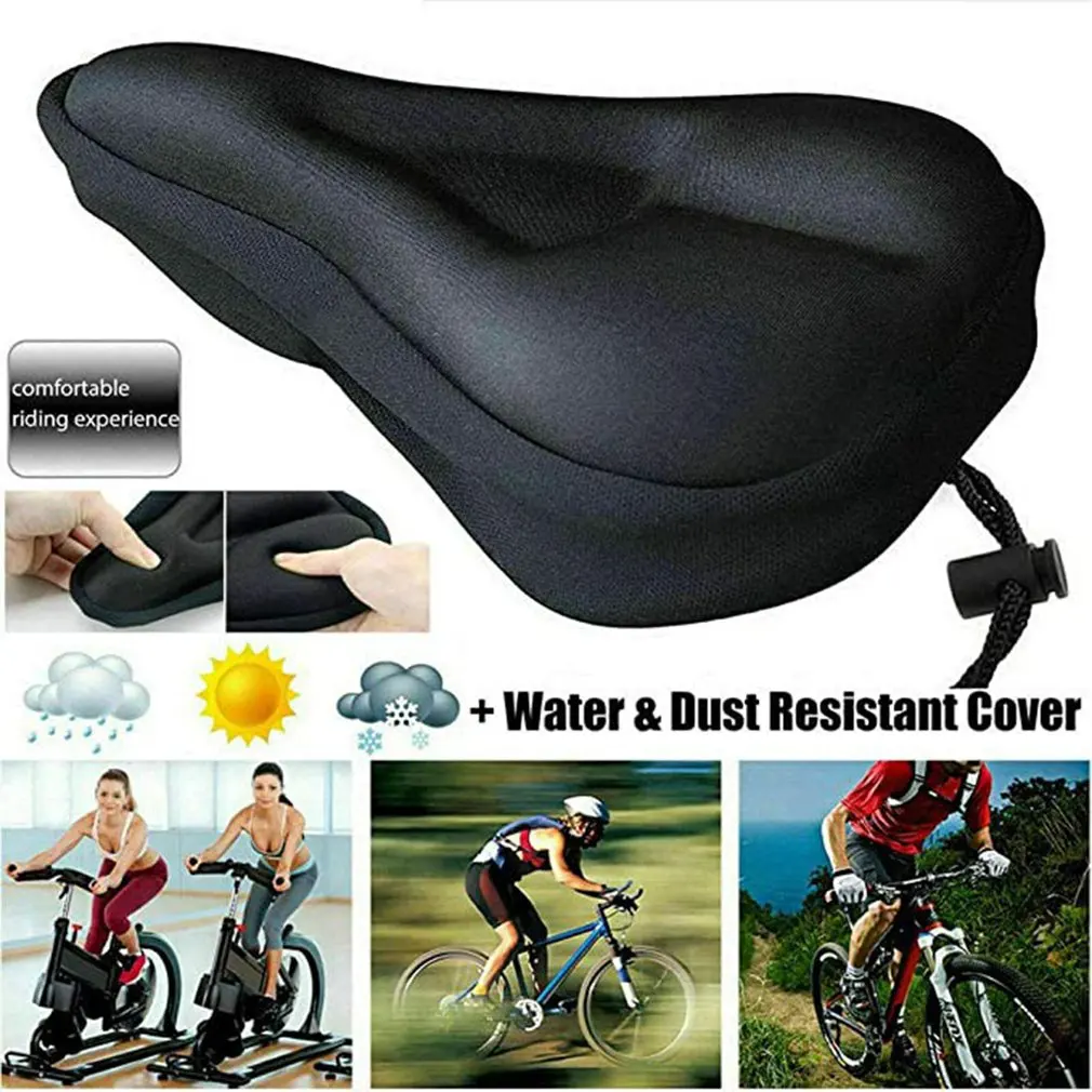 Mountain bike seat cushion silicone seat saddle mountain bike seat bag riding equipment bicycle saddles
Mountain bike seat cushion silicone seat saddle mountain bike seat bag riding equipment bicycle saddles
