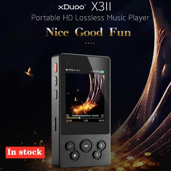 Xduoo X3II X3 II MP3 Music Player bluetooth 4.0 AK4490 Hi Fi Audio Mp 3 Player Dsd Mini Mp3 Decoder Players for Support 256GB
Xduoo X3II X3 II MP3 Music Player bluetooth 4.0 AK4490 Hi Fi Audio Mp 3 Player Dsd Mini Mp3 Decoder Players for Support 256GB