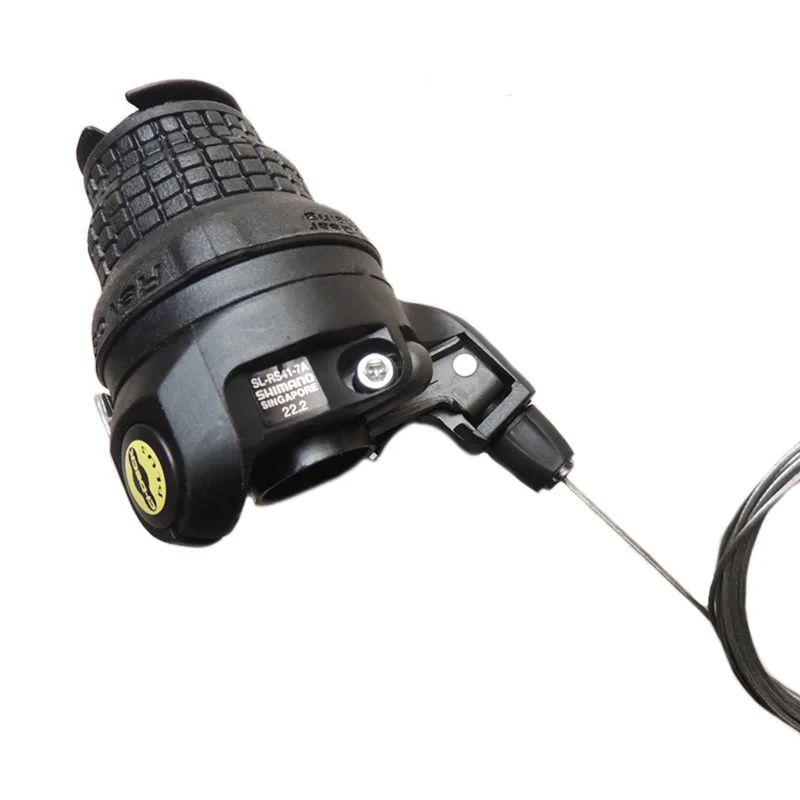For Shimano SL-RS41 microshift Twist Grip Gear Shifters Trip 7 Speed Twist Shifter Bicycle Bike Shifter Derailleur Compatible
For Shimano SL-RS41 microshift Twist Grip Gear Shifters Trip 7 Speed Twist Shifter Bicycle Bike Shifter Derailleur Compatible