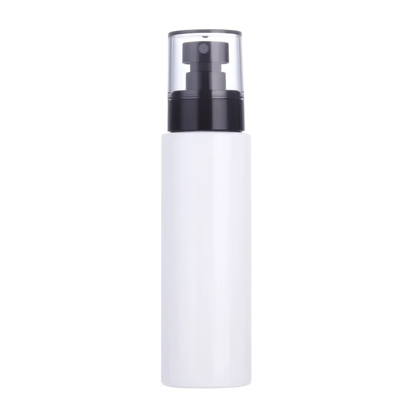 150ML Fine Mist Spray Bottle White Plastic Toner Water Empty Container Flat Shoulder Skin Care Tools Atomizer Perfume Bottles |