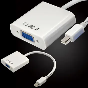 Mini DisplayPort display port DP to VGA cable adapter converter for PC monitor projector
Mini DisplayPort display port DP to VGA cable adapter converter for PC monitor projector