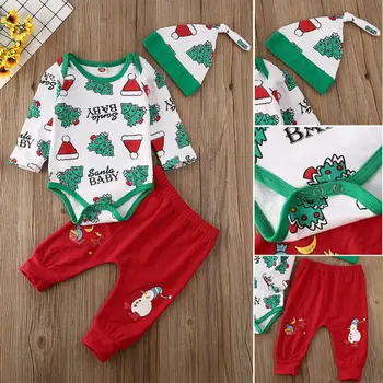 Newborn Baby Christmas Tree Infant Baby Boy Romper Jumpsuit Tops Pants Xmas Cotton Clothes
Newborn Baby Christmas Tree Infant Baby Boy Romper Jumpsuit Tops Pants Xmas Cotton Clothes