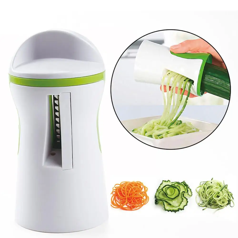 Multi Function Vegetable Fruits Pasta Noodle Chopper Kitchen Gadget Spiral Slicer 30FP26
Multi Function Vegetable Fruits Pasta Noodle Chopper Kitchen Gadget Spiral Slicer 30FP26