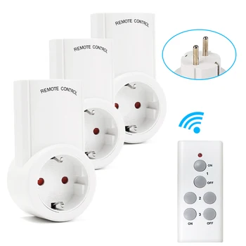 Infrared remote control power socket, EU standard plug that can penetrate the wall, universal 433MHz power socket
Infrared remote control power socket, EU standard plug that can penetrate the wall, universal 433MHz power socket