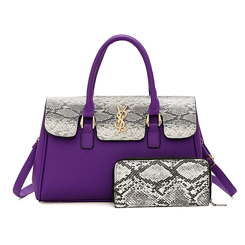 WOMEN'S Bag 2019 New Style Contrast Color Two-Piece Set Handbag Korean-style Fashion Fashion Large Capacity Shoulder Bag Fashion
WOMEN'S Bag 2019 New Style Contrast Color Two-Piece Set Handbag Korean-style Fashion Fashion Large Capacity Shoulder Bag Fashion
