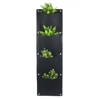 Black Vertical Grow Bag Garden Planter Creative Wall-mounted Planting Flower Grow Bag Vegetable Living Outdoor Garden Supplies
Black Vertical Grow Bag Garden Planter Creative Wall-mounted Planting Flower Grow Bag Vegetable Living Outdoor Garden Supplies