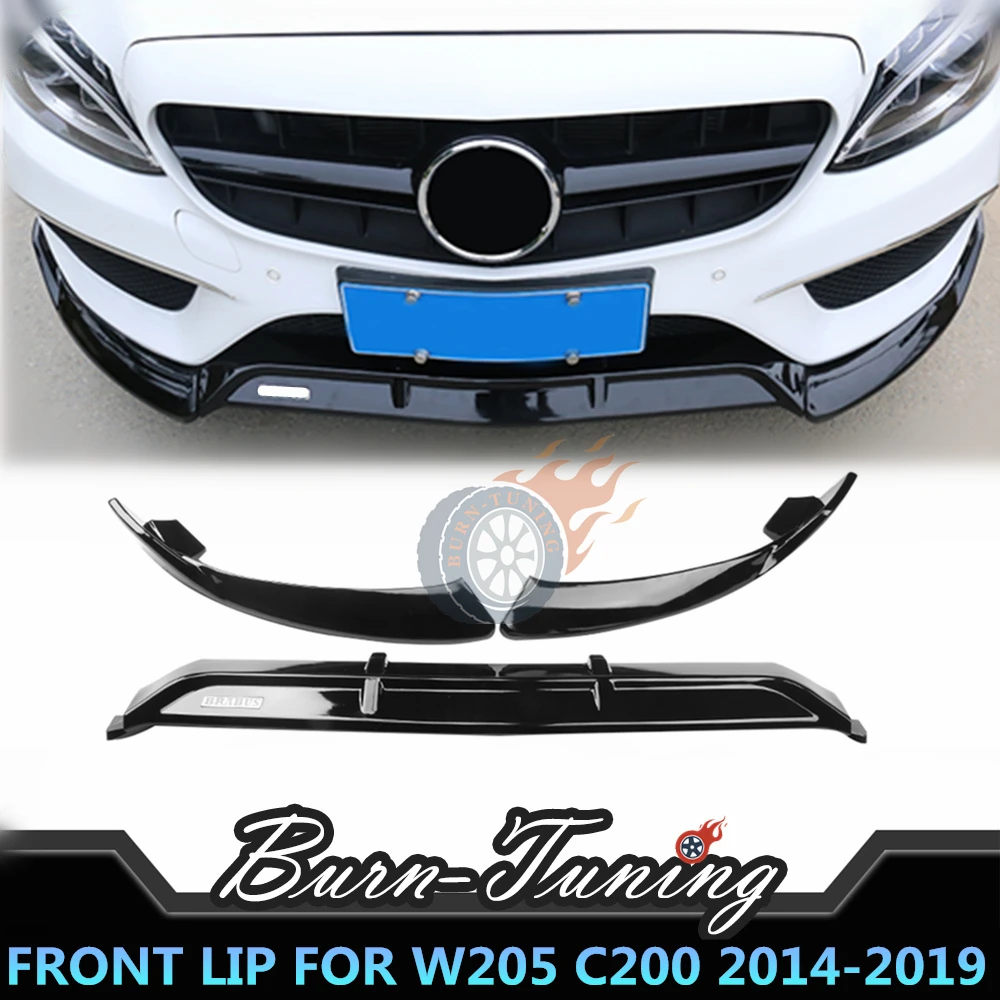 3PCS Front Bumper Lip For Mercedes W205 C Class C200 C260 2014-2019 Extra Protection Sport Edition Carbon Fiber Look ABS Material Front Bumper Protector
3PCS Front Bumper Lip For Mercedes W205 C Class C200 C260 2014-2019 Extra Protection Sport Edition Carbon Fiber Look ABS Material Front Bumper Protector