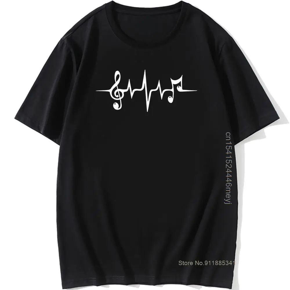 Summer Fashion Music Pulse Heartbeat Notes Tops Clef Frequency Wave Sound Festival T Shirt Cool Tshirts Men 
Summer Fashion Music Pulse Heartbeat Notes Tops Clef Frequency Wave Sound Festival T Shirt Cool Tshirts Men
