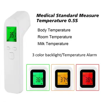 Non-contact Infrared Thermometer Handheld Infrared Thermometer High Precision Multi-function Body Temperature Measuring
Non-contact Infrared Thermometer Handheld Infrared Thermometer High Precision Multi-function Body Temperature Measuring