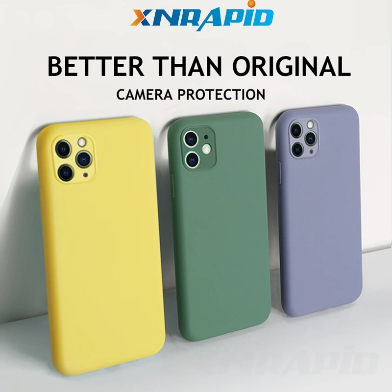 For iPhone 11 Pro Max Case Luxury Liquid Silicone Original Camera Protector Full Cover For iPhone XS Max XR X 6S 6 7 8 Plus Case
For iPhone 11 Pro Max Case Luxury Liquid Silicone Original Camera Protector Full Cover For iPhone XS Max XR X 6S 6 7 8 Plus Case