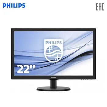 LCD Monitors PHILIPS 223V5LHSB (0001) PC peripherals computer game monitor FHD MVA 21.5'' 1920х1080(FHD) TN nonGLARE 250cd m2 H170° V160° 10М:1 16.7M 5ms
LCD Monitors PHILIPS 223V5LHSB (0001) PC peripherals computer game monitor FHD MVA 21.5'' 1920х1080(FHD) TN nonGLARE 250cd m2 H170° V160° 10М:1 16.7M 5ms