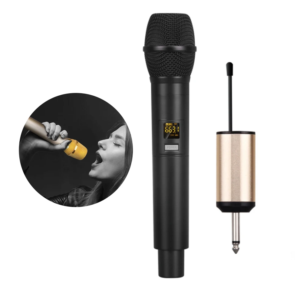 Professional Universal Dynamic Microphone Vocal U Segment FM Microfone for Stage Karaoke KTV Audio And Video Appliances
Professional Universal Dynamic Microphone Vocal U Segment FM Microfone for Stage Karaoke KTV Audio And Video Appliances