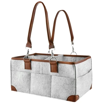 Baby Diaper Caddy Organizer Portable Storage Basket Essential Bag For Nursery Changing Table And Car Good For Storing Diapers 
Baby Diaper Caddy Organizer Portable Storage Basket Essential Bag For Nursery Changing Table And Car Good For Storing Diapers