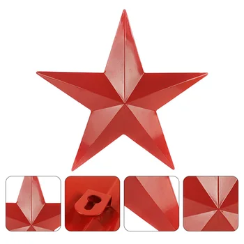 1Pc Creative Red Star Inspirational Outdoor Hanging Ornament Metal Star Hanging Decoration 
1Pc Creative Red Star Inspirational Outdoor Hanging Ornament Metal Star Hanging Decoration