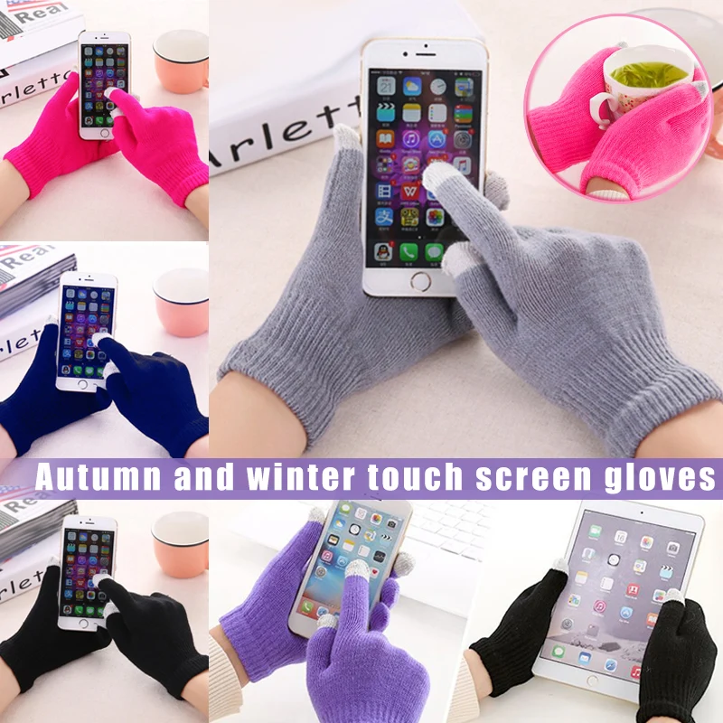 UnisexKnitted Gloves Touchscreen Winter Warm Thermal Cycling Outdoor Ski Bike Camping Hiking Gloves Motorcycle Sport Full Finger
UnisexKnitted Gloves Touchscreen Winter Warm Thermal Cycling Outdoor Ski Bike Camping Hiking Gloves Motorcycle Sport Full Finger