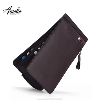 AMELIE GALANTI New men's and women's long multi-card wallet retro large-capacity double zipper multi-function card case
AMELIE GALANTI New men's and women's long multi-card wallet retro large-capacity double zipper multi-function card case