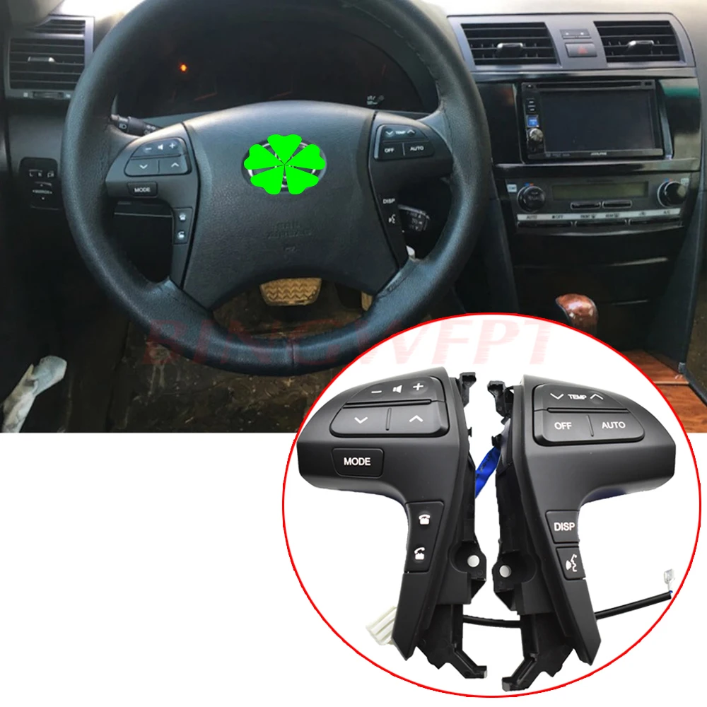 BINGWFPT Factory price For Toyota Camry (2006-2011) multi-function steering wheel button with Bluetooth buttons black with wire
BINGWFPT Factory price For Toyota Camry (2006-2011) multi-function steering wheel button with Bluetooth buttons black with wire