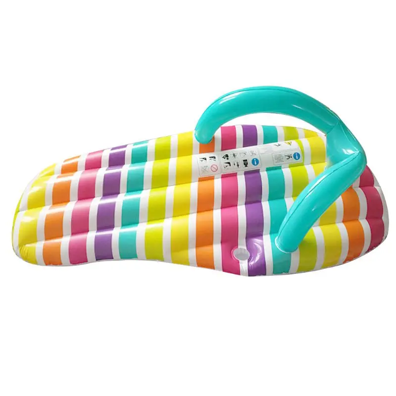 Creative Slippers Shaped Summer Swimming Inflatable Air Mattresses Water Floating Line Pool Lounger Relax Floating Chair
Creative Slippers Shaped Summer Swimming Inflatable Air Mattresses Water Floating Line Pool Lounger Relax Floating Chair