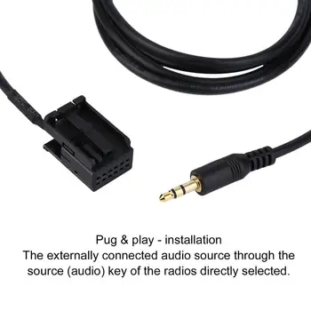 2018 Original New 3.5MM Audio AUX IN Cable Line Adapter For OPEL CD30 MP3 1.5m Length Pug & play - installation Light weight
2018 Original New 3.5MM Audio AUX IN Cable Line Adapter For OPEL CD30 MP3 1.5m Length Pug & play - installation Light weight