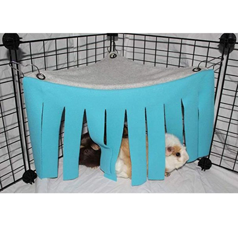 Guinea Pig Hideout, Corner Cloth Tassels Curtain Hideaway For Guinea Pig Ferret Chinchilla Hedgehog Rat Squirrel Rabbit
Guinea Pig Hideout, Corner Cloth Tassels Curtain Hideaway For Guinea Pig Ferret Chinchilla Hedgehog Rat Squirrel Rabbit