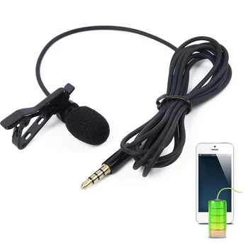 Wired Microphone Lavalier Mic Condenser Mini Microphone Clip-onfor Lapel Clips Mobile Phone Karaoke for Phone Recording
Wired Microphone Lavalier Mic Condenser Mini Microphone Clip-onfor Lapel Clips Mobile Phone Karaoke for Phone Recording