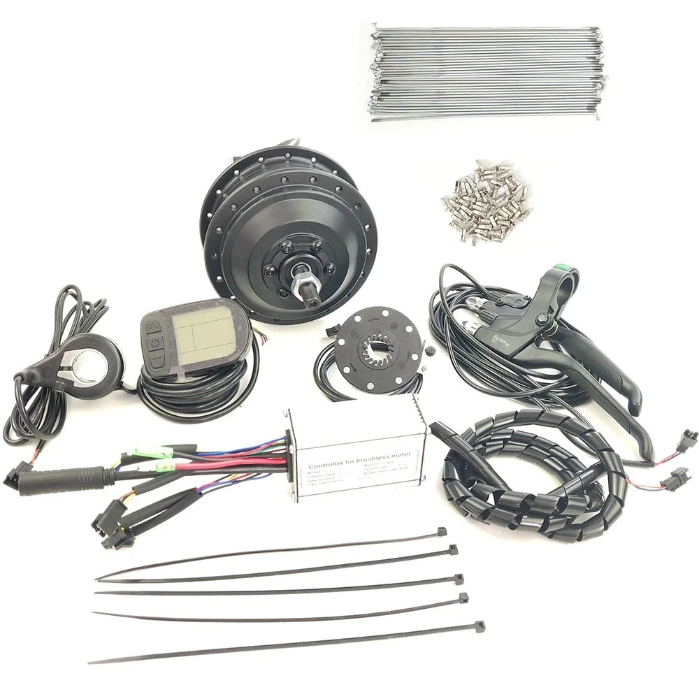 Schuck 48V350W electric bike conversion kit front without wheel motor controller with KTLCD5 display bicycle accessorie
Schuck 48V350W electric bike conversion kit front without wheel motor controller with KTLCD5 display bicycle accessorie