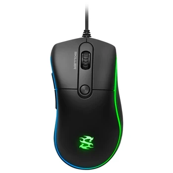 Mouse Sharkoon Skiller SGM2 optical, wired, 6400 dpi, USB, RGB backlight, color: black
Mouse Sharkoon Skiller SGM2 optical, wired, 6400 dpi, USB, RGB backlight, color: black