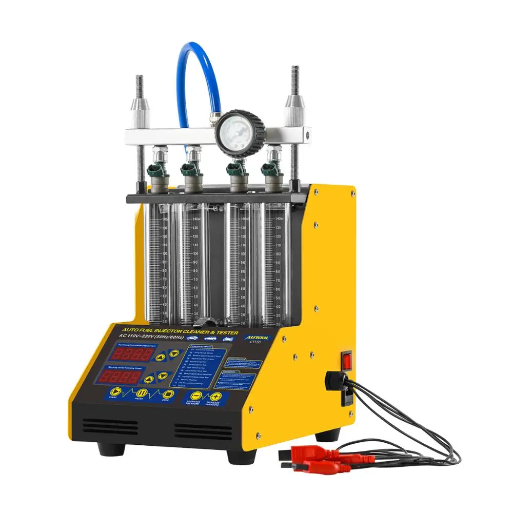 AUTOOL CT150 тестер автомобильного топливного инжектора очиститель 220 В 110