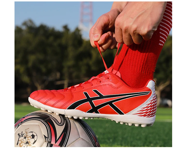 Men Breathable High-top Football Shoes 175 Men Breathable High-top Football Shoes
