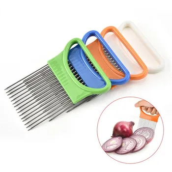 Multi-purpose Onion Cutter Stainless Steel Plastic Vegetable Slicer Tomato Cutter Metal Meat Needle Kitchen Accessories Gadgets
Multi-purpose Onion Cutter Stainless Steel Plastic Vegetable Slicer Tomato Cutter Metal Meat Needle Kitchen Accessories Gadgets