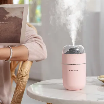 320ml USB Air Humidifier Mini Portable Small Volcano Aroma Aromatherapy Air Purifier Car Creative Night Light For Office Home
320ml USB Air Humidifier Mini Portable Small Volcano Aroma Aromatherapy Air Purifier Car Creative Night Light For Office Home