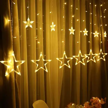 Curtain Fairy String Light LED Christmas Decoration for Home Garland Christmas Ornament Pendant Tree Decor Xmas Gift New Year
Curtain Fairy String Light LED Christmas Decoration for Home Garland Christmas Ornament Pendant Tree Decor Xmas Gift New Year