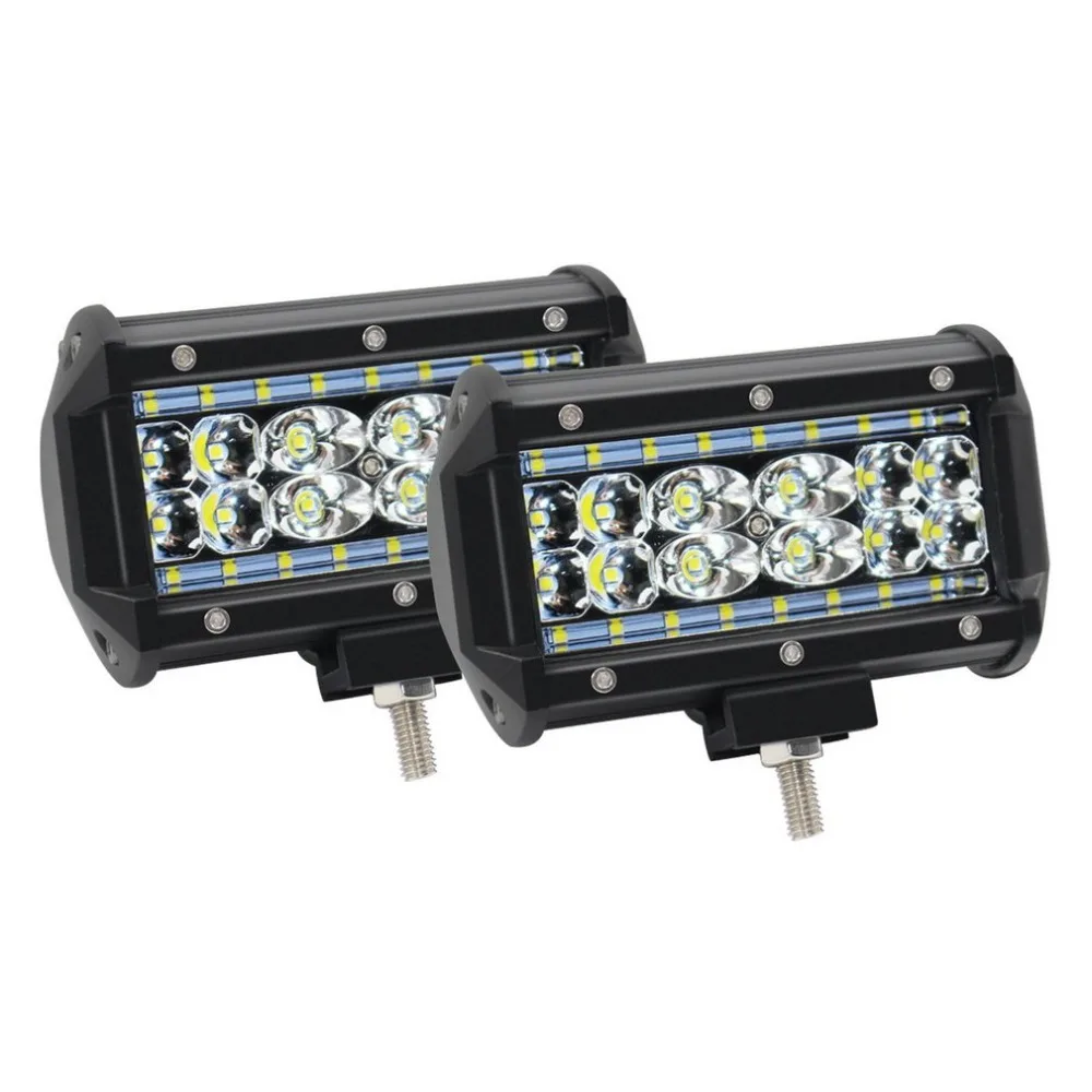 5Inch 84/168W LED Work Light Strobe Light Bar Flashing Auto Driving Fog Light For Truck SUV ATV 4WD Boat Offroad Led Bar