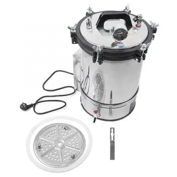 Stainless Steel Portable Autoclave Sterilizer Disinfection Tool AU Plug 220V 360 Degree Cycle Sterilization
Stainless Steel Portable Autoclave Sterilizer Disinfection Tool AU Plug 220V 360 Degree Cycle Sterilization