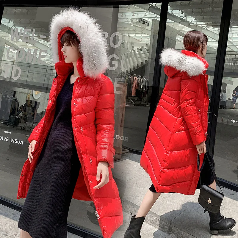 Photo Shoot 2019 New Style down Jacket Women's Korean-style Bright Surface Mid-length Slim Fit Thick Slimming Fashion Cotton Coa
Photo Shoot 2019 New Style down Jacket Women's Korean-style Bright Surface Mid-length Slim Fit Thick Slimming Fashion Cotton Coa