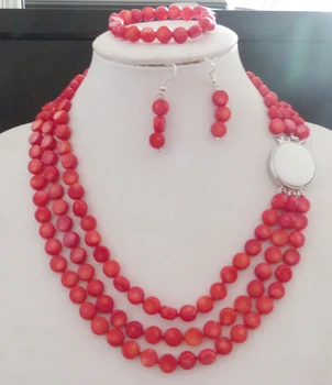 wwz-2-19@ red 3-layer coral necklace decoration ! Hot selling jewelry!
wwz-2-19@ red 3-layer coral necklace decoration ! Hot selling jewelry!