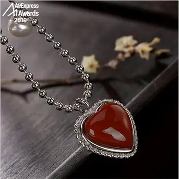 S925 sterling silver gemstone retro vintage authentic heart-shaped beads best quality belief religion Ruby Bracelet
S925 sterling silver gemstone retro vintage authentic heart-shaped beads best quality belief religion Ruby Bracelet
