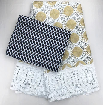 Latest swiss voile lace cotton lace ankara african wax print fabric swiss lace fabric 2.5+3yards african fabric for dress C0026
Latest swiss voile lace cotton lace ankara african wax print fabric swiss lace fabric 2.5+3yards african fabric for dress C0026