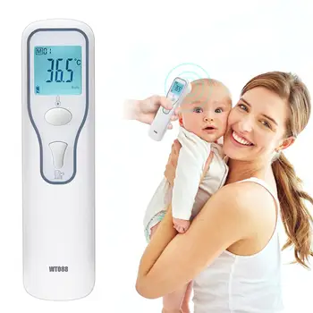 Electronic Thermometer Digital Infrared Thermometer Non-Contact Forehead Thermometer With Fever Alert Function For Kids Adults
Electronic Thermometer Digital Infrared Thermometer Non-Contact Forehead Thermometer With Fever Alert Function For Kids Adults