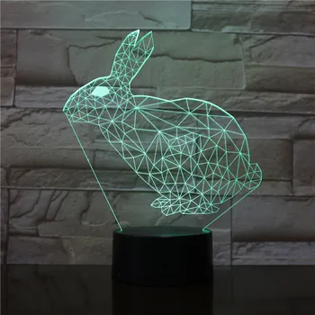 3D Lamp The Rabbit Animal for Girls Fast Delivery for Indoor Decoration Atmosphere Touch Sensor Usb Led Ight Light Lamp Lampara
3D Lamp The Rabbit Animal for Girls Fast Delivery for Indoor Decoration Atmosphere Touch Sensor Usb Led Ight Light Lamp Lampara