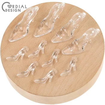 Cordial Design Acrylic Beads/Jewelry Accessories/Hand Made/Clear Beads/High-heeled Shoes Shape/Beads For Charms/Earring Findings
Cordial Design Acrylic Beads/Jewelry Accessories/Hand Made/Clear Beads/High-heeled Shoes Shape/Beads For Charms/Earring Findings