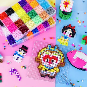 2.6mm 24 Grid Hama Beads 15600PCS EVA Material Fuse Beads Toys Kids Education Diy Fuse Hama Beads Toys 3D Puzzle Fuse Hama Bead
2.6mm 24 Grid Hama Beads 15600PCS EVA Material Fuse Beads Toys Kids Education Diy Fuse Hama Beads Toys 3D Puzzle Fuse Hama Bead