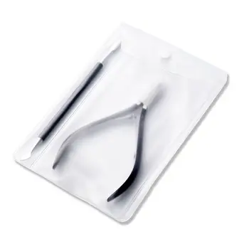 Nail Stainless Steel Cuticle Manicure Care Cutter Nippers Clipper Tool with Cuticle Pusher for Fingernails and Toenails
Nail Stainless Steel Cuticle Manicure Care Cutter Nippers Clipper Tool with Cuticle Pusher for Fingernails and Toenails