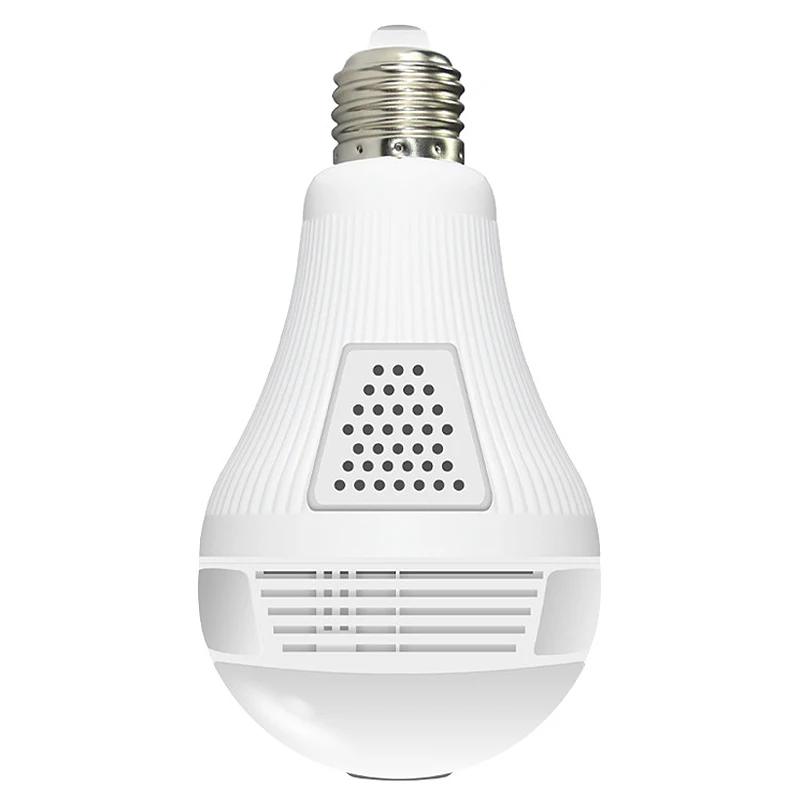 360 Degree LED Light 1080P Wireless Panoramic Home Security Security WiFi Fisheye Bulb Lamp IP Camera
360 Degree LED Light 1080P Wireless Panoramic Home Security Security WiFi Fisheye Bulb Lamp IP Camera