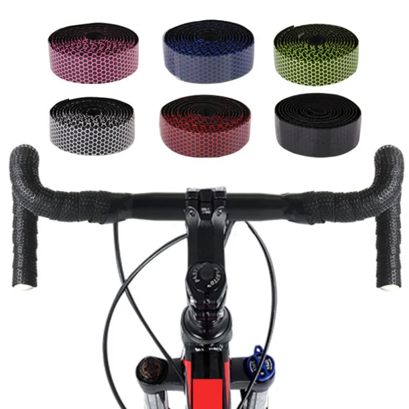 Anti-slip Bicycle Handle Bar Tapes Cycling Road Bike Handlebar Tape Wrap Pattern Sponge Fixing Straps Bicycle Accessories
Anti-slip Bicycle Handle Bar Tapes Cycling Road Bike Handlebar Tape Wrap Pattern Sponge Fixing Straps Bicycle Accessories