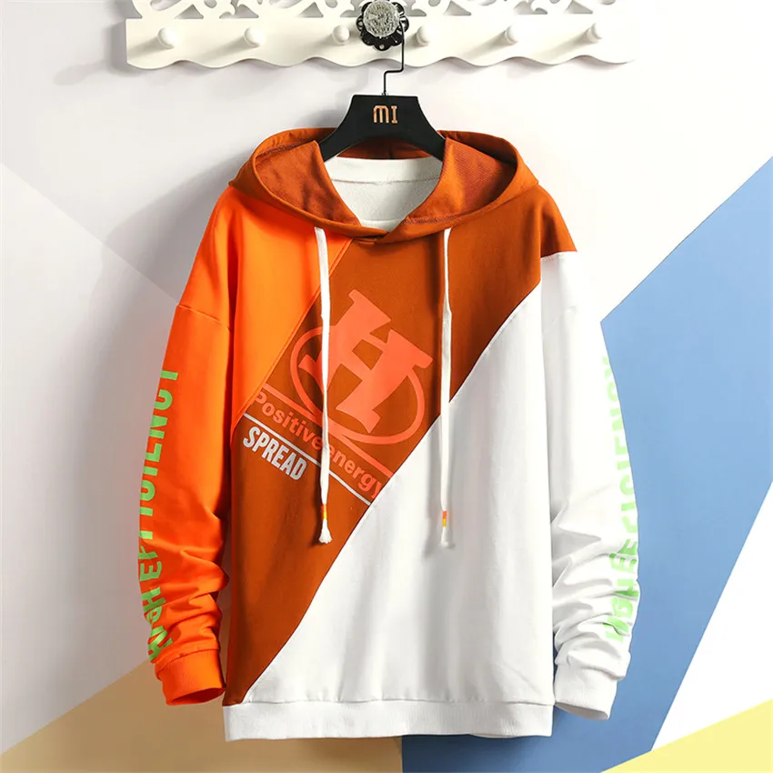 Waliicorners Men Hoodies Autumn Winter Casual Patchwork Hoodie Sweatshirts Mens Street Hip hop Hooded Sweatshirt Tops 19 Hdf12e5ba6c9c45378c34d0c396e4a6b2Q