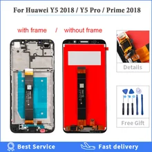 Bloc écran tactile Lcd de remplacement, pièce de rechange, pour Huawei Y5 2018 Pro 2018 Y5=
